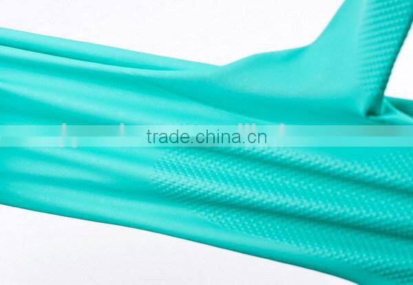 Green Nitrile Washing Up Household Rubber Gloves