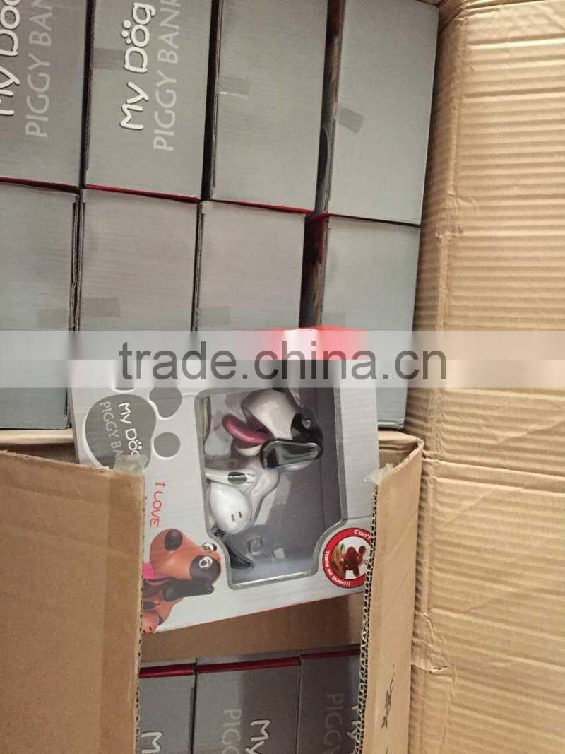 UCHOME Hot selling Toys Funny Dog Money Bank Electic Eating Coins Dogs Boxes Piggy Bank for sale