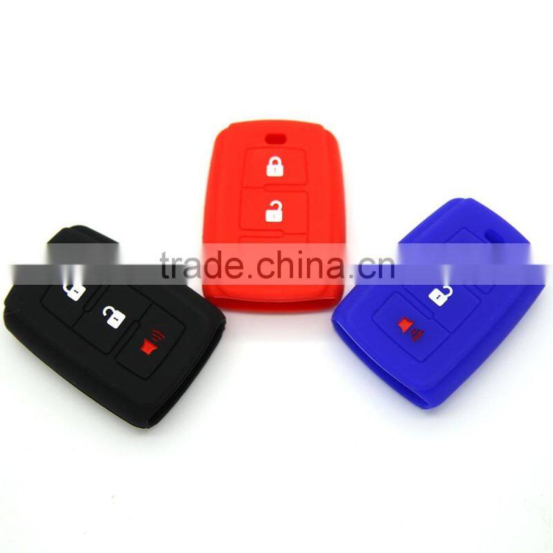High quality folding car key case silicone car key cover for Toyota Sequoia 4 Runner