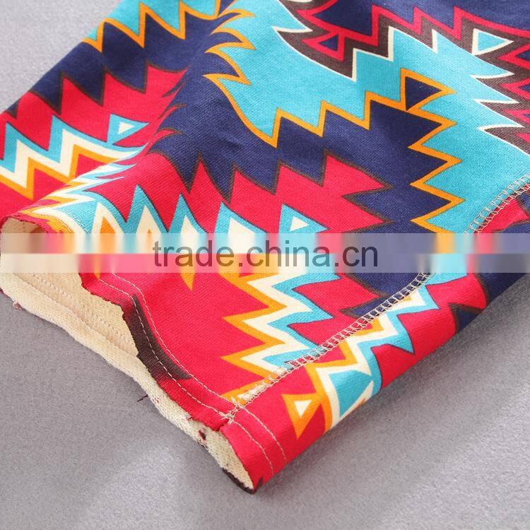 Dazzling bright summer casual pants