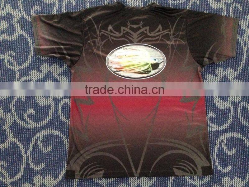 Hongen apparel custom sublimated fishing jerseys ,fishing polo shirts