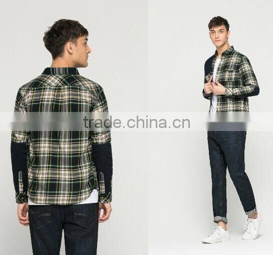 Funky designer mens shirts wholesale man flannel shirts