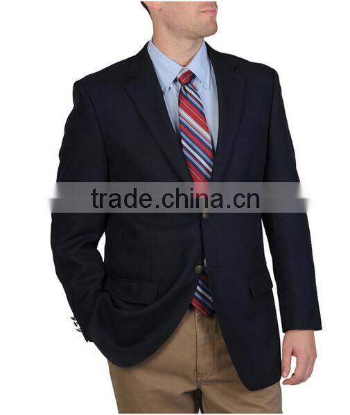 Men's Blue 2-button Sportcoat