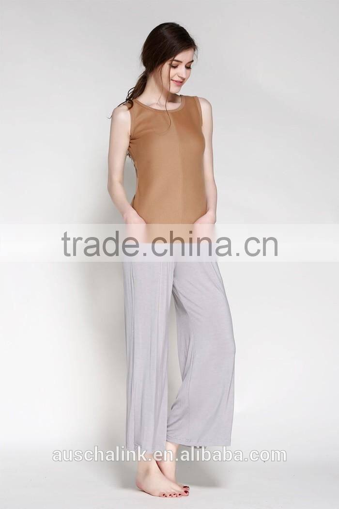 new arrival loose house rayon night pants for girls wholesale