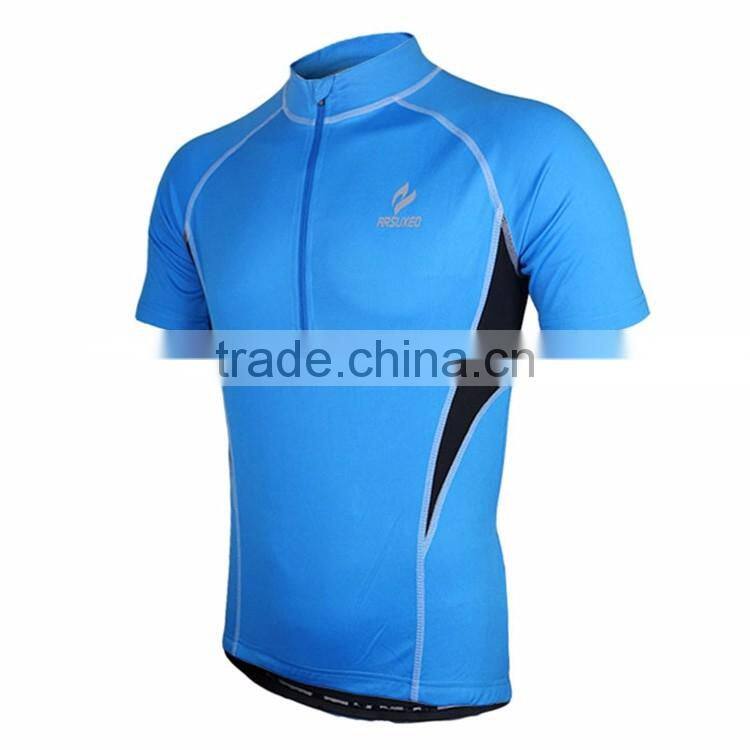 Cheap Wholesale Men's short Sleeve Cycling Wear Custom Cycling Jerseys With Sublimated Printing