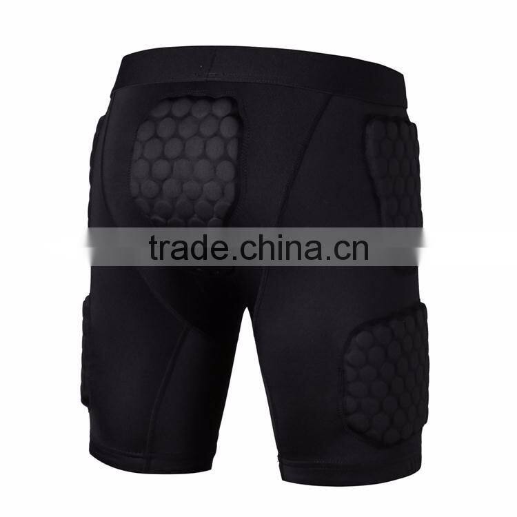Padded compression Protective Sport short sleeves T shirt