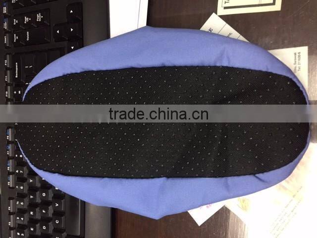 Custom Breathable Excellent Tensile cotton Fabric Disposable Shoe Cover