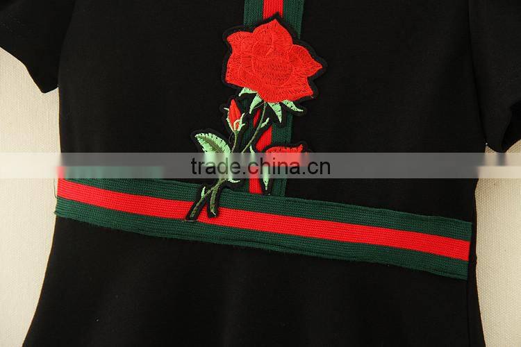 cotton for baby girls / children summer clothes/ school polyester sleeveless top wholesale chinaT shirts