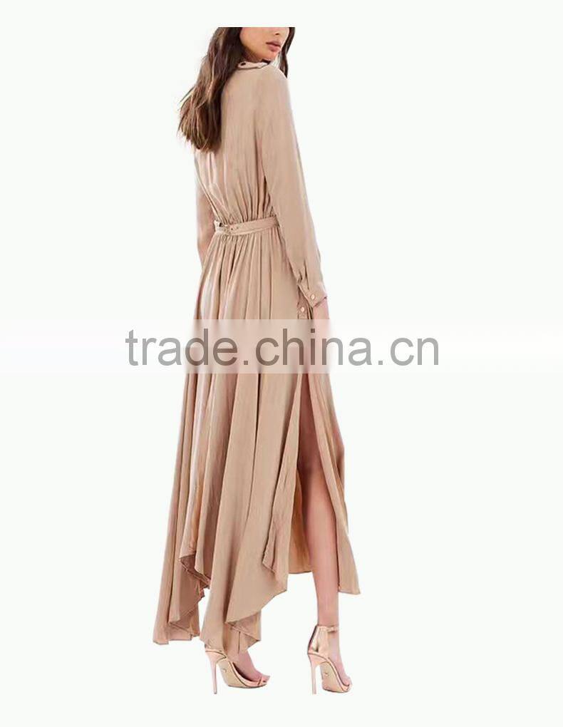 Z&M Women's new dress 2017 yuang girl party dress prom dress long