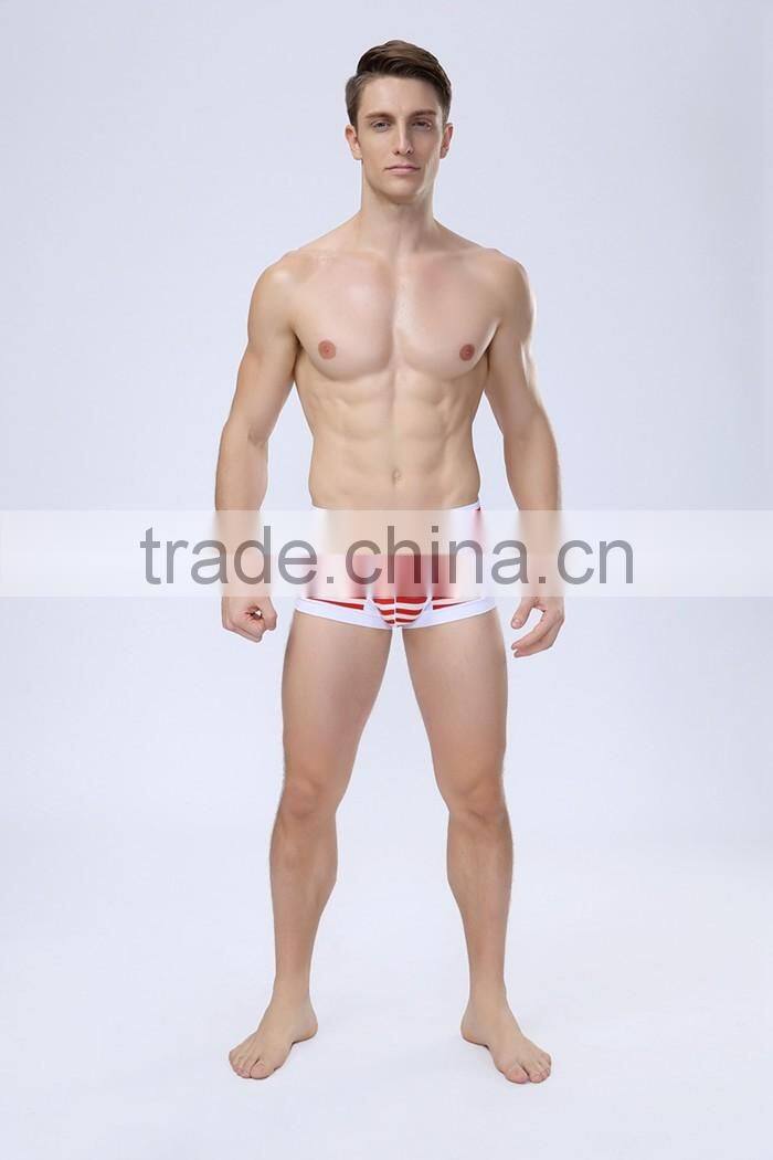 Hot Sale Fashion Style Men White Underwear Cotton And Spandex Shorts For Men New Arrival Quality Comfortable Men Boxers