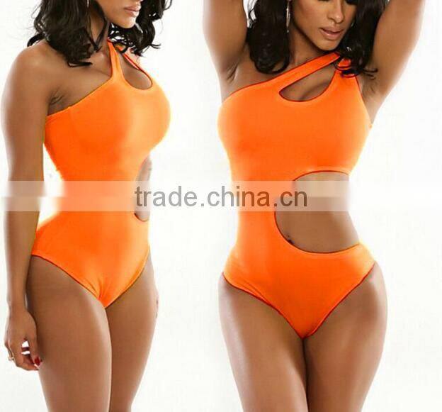 EY0021A Women's Sexy Bodysuit Backless One Piece Monokini Swimsuit