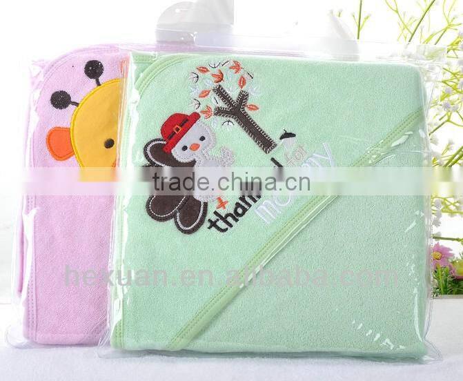 Stocked or OEM 100% Cotton Baby Blanket, Good quality baby Blanket