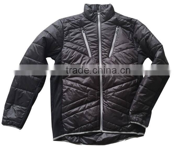 2016 Spring new padded quilted jacket for men