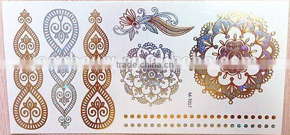 2015 Alibaba Wholesale gold foil tattoo