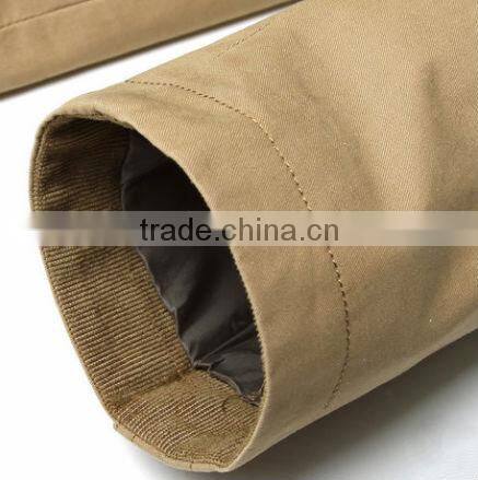 Botton up mens mandarin collar jacket