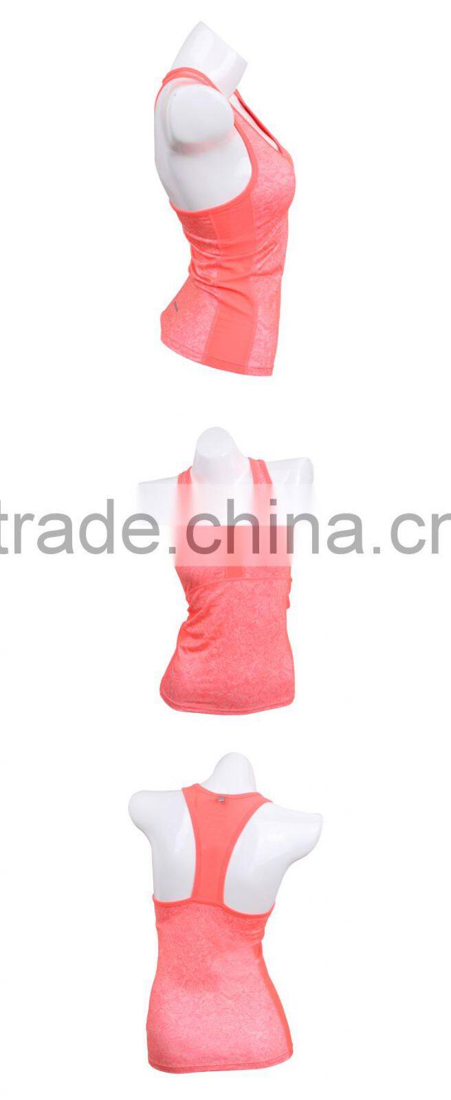 BEROY custom fitness clothing for women, cute design yoga tank top