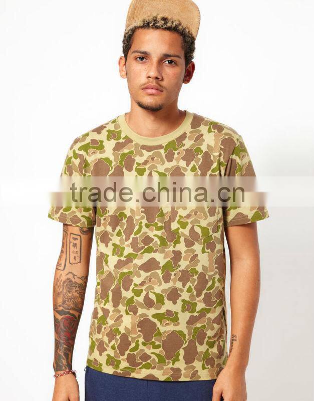 all over camo print tee shirts