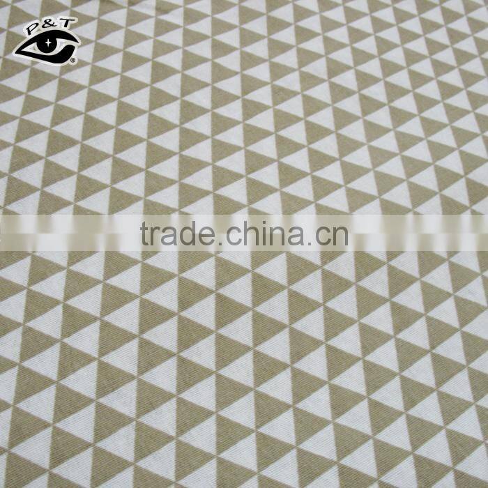 Cheap Triangle Design Wholesale Chinese Fabrics For Table Cloth Sofa