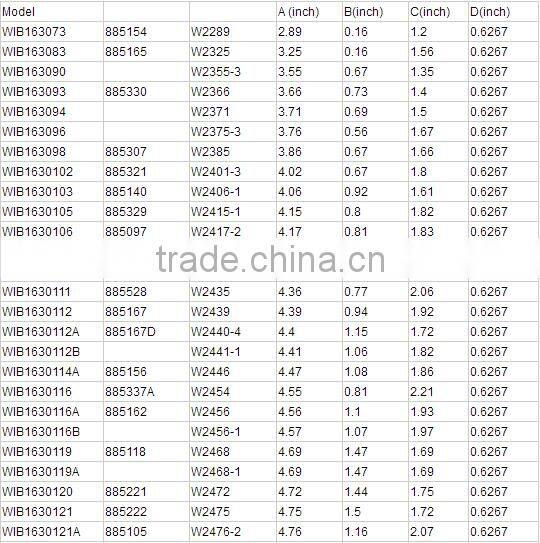 high quality automotive water pump bearing W2325/WIB163083