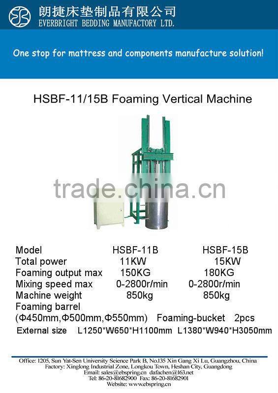 China supplier foam block delivery foam-roll compressing machine