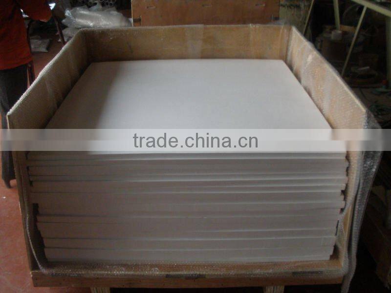molded white PTFE sheet