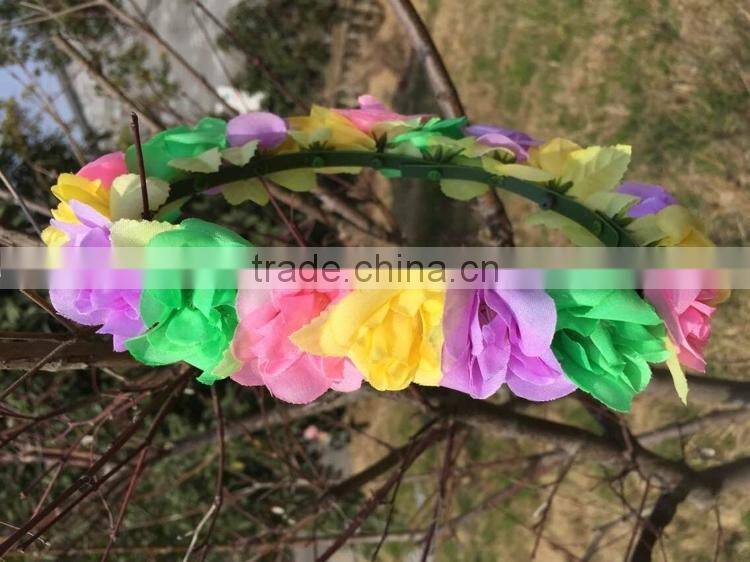 Wholesale decoration floral hoop , Christmas garland , wreath for headwear M5040815