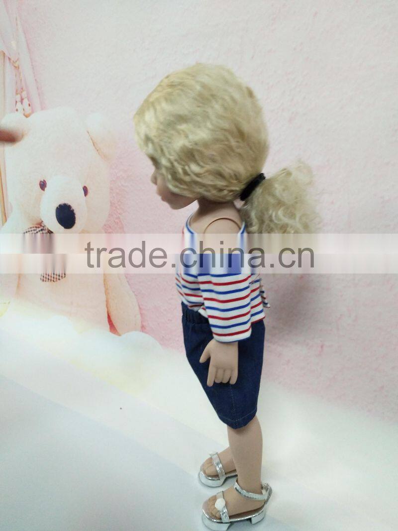 fashion full vinyl 18 inch doll with high quality