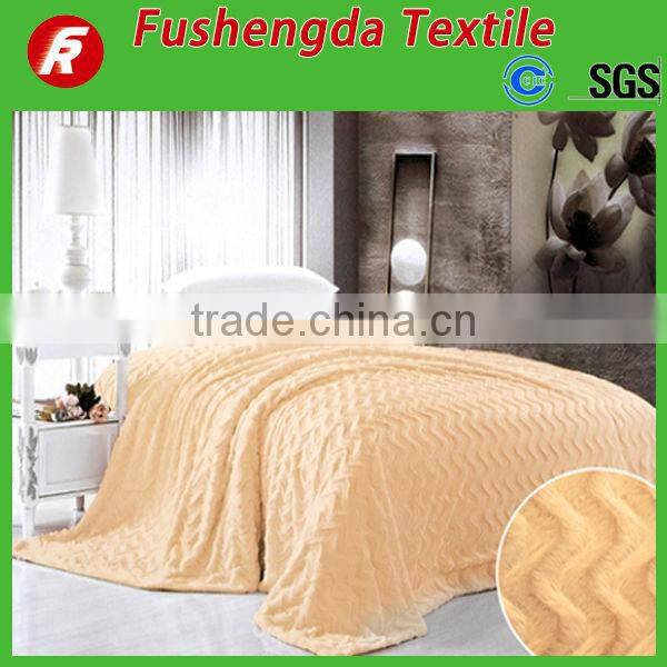 pv plush fleece fur cover in bedspread