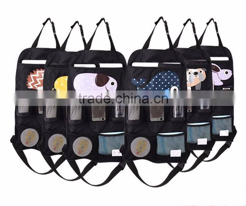 Premium Backseat Organizer for Kids Car Seat Protector car Kick Mat