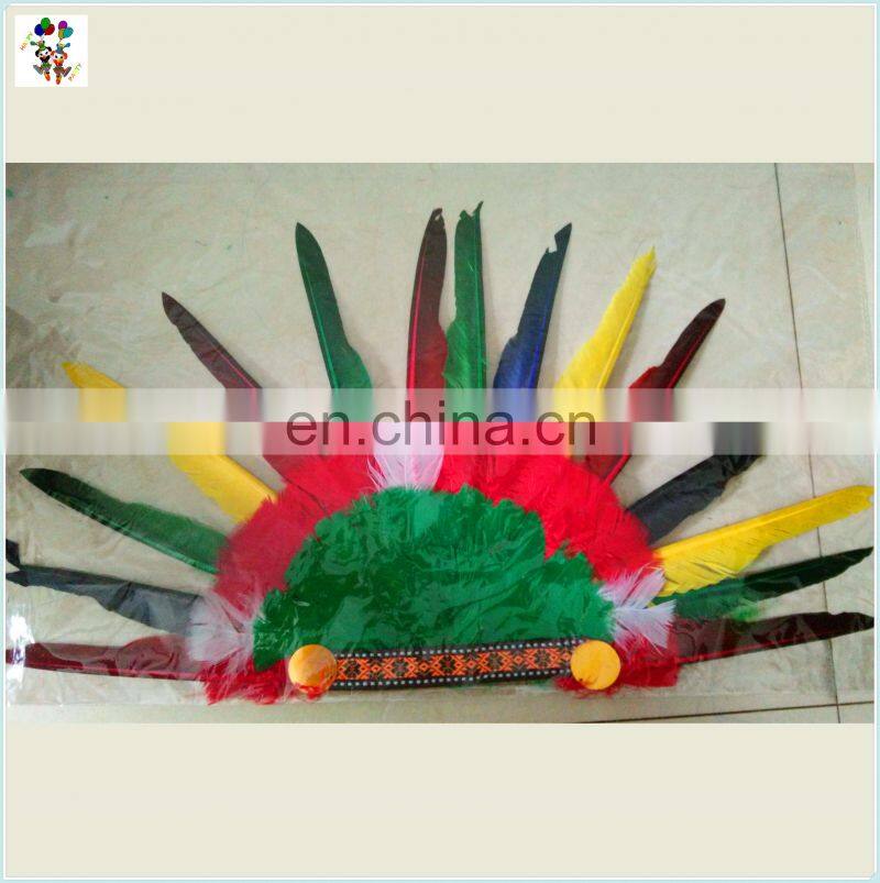 Native American Carnival Party Indian Feather Headdress HPC-0717