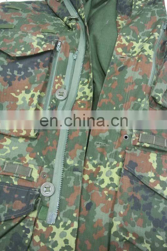 Woodland Digital Camouflage Military M65 Field Jacket