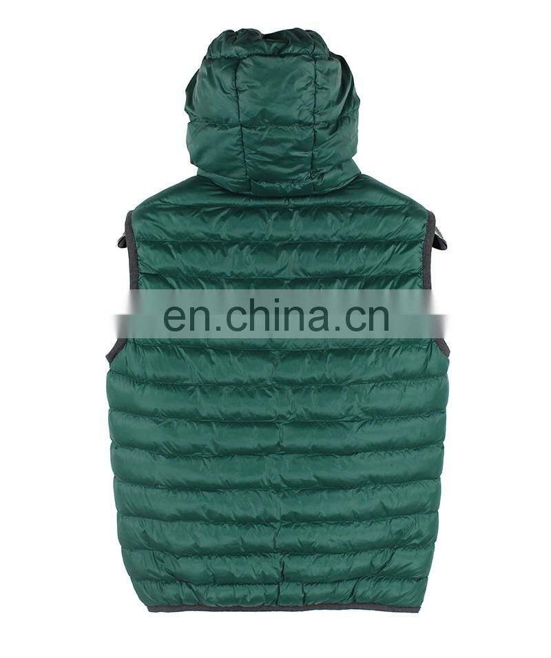 Men vest Interactive Bodywarmer double wear waistcoat