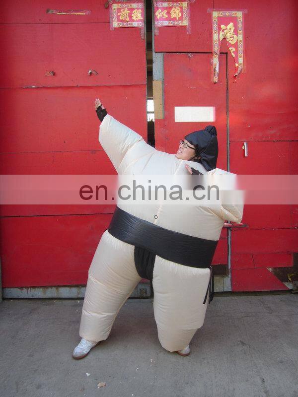 customized popular inflatable sumo wrestler costume for advertising
