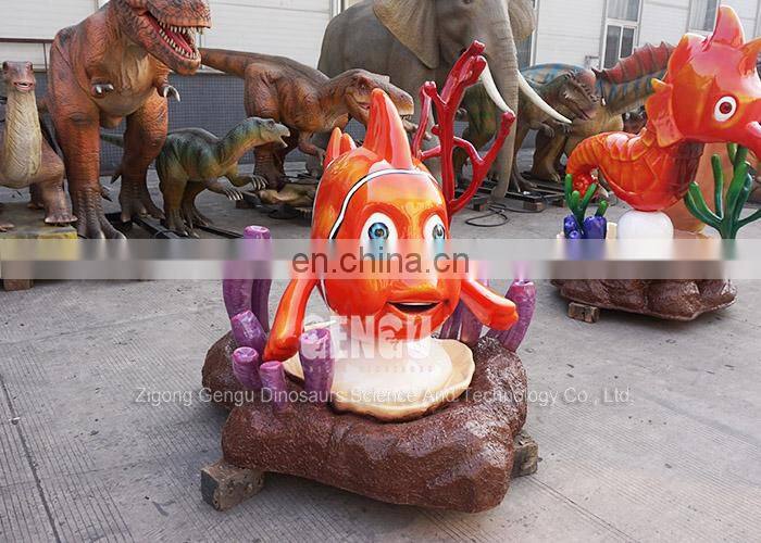 Park Equipment Handmade Fiberglass Fish Statue
