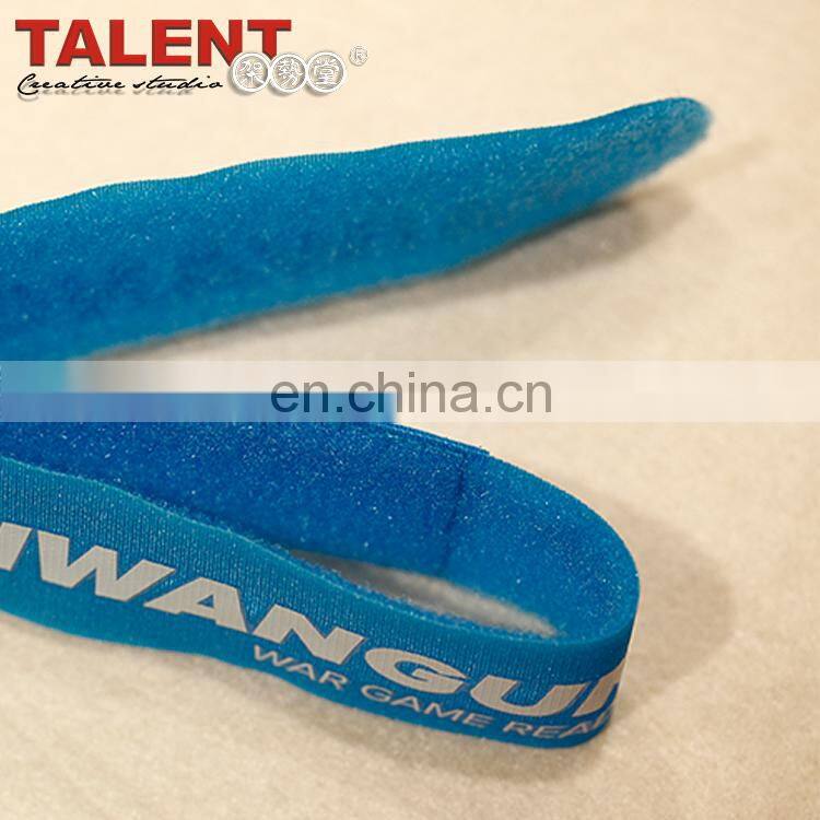 Custom made printing private brand name logo hook&loop with best quality