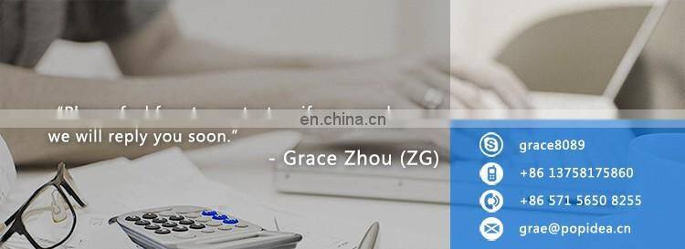 Transparent PVC And With Pocket Shopping bag