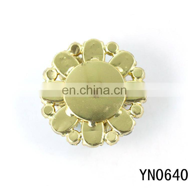 2015 new fashion rhinestone accessories shoe buckle for shoes