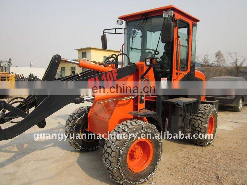 Small Wheel Loader ZL10 4WD with CE