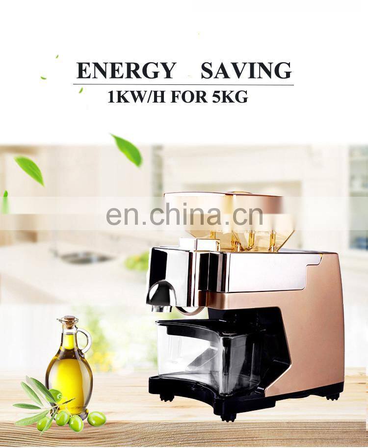 New Condition home small sunflower avocado seed oil extraction uses cold oil press machine