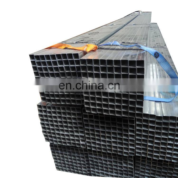 New design construction ST35-ST52 galvanized square tube size