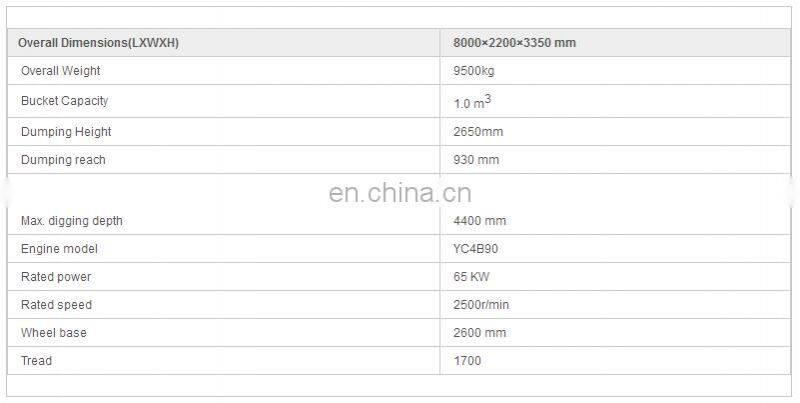 wheel loader Backhoe loader WZ30-25