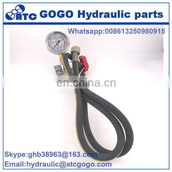 CQJ-16 25 40 mpa QXF-5 hydraulic accumulator charging tool for NXQ bladder QC12Y M14*1.5