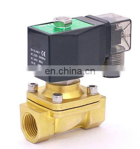 FKM sealed brass zinc water solenoid valve
