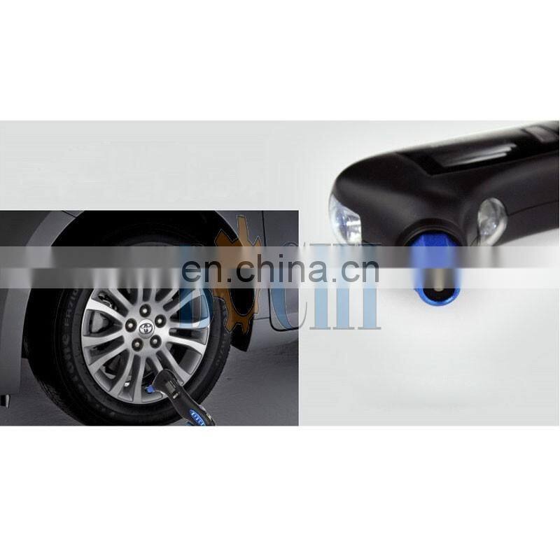 muti-functions car tire pressure gauge with hammer
