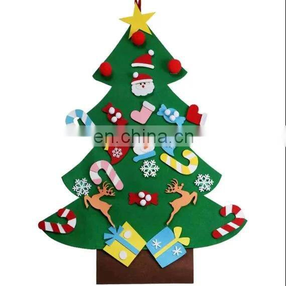 customized 3mm decorating christmas tree felt