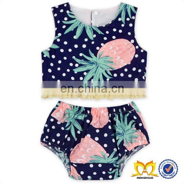 Baby Double Side One Piece Ruffle Swimsuit Kids Swimwear Beach Bathing Suit