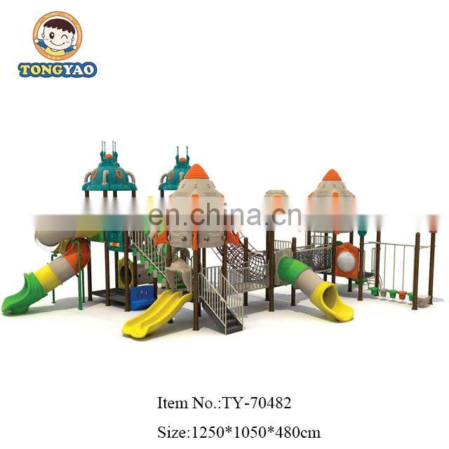 Guangzhou Outdoor plastic slide ,Children's Park slide