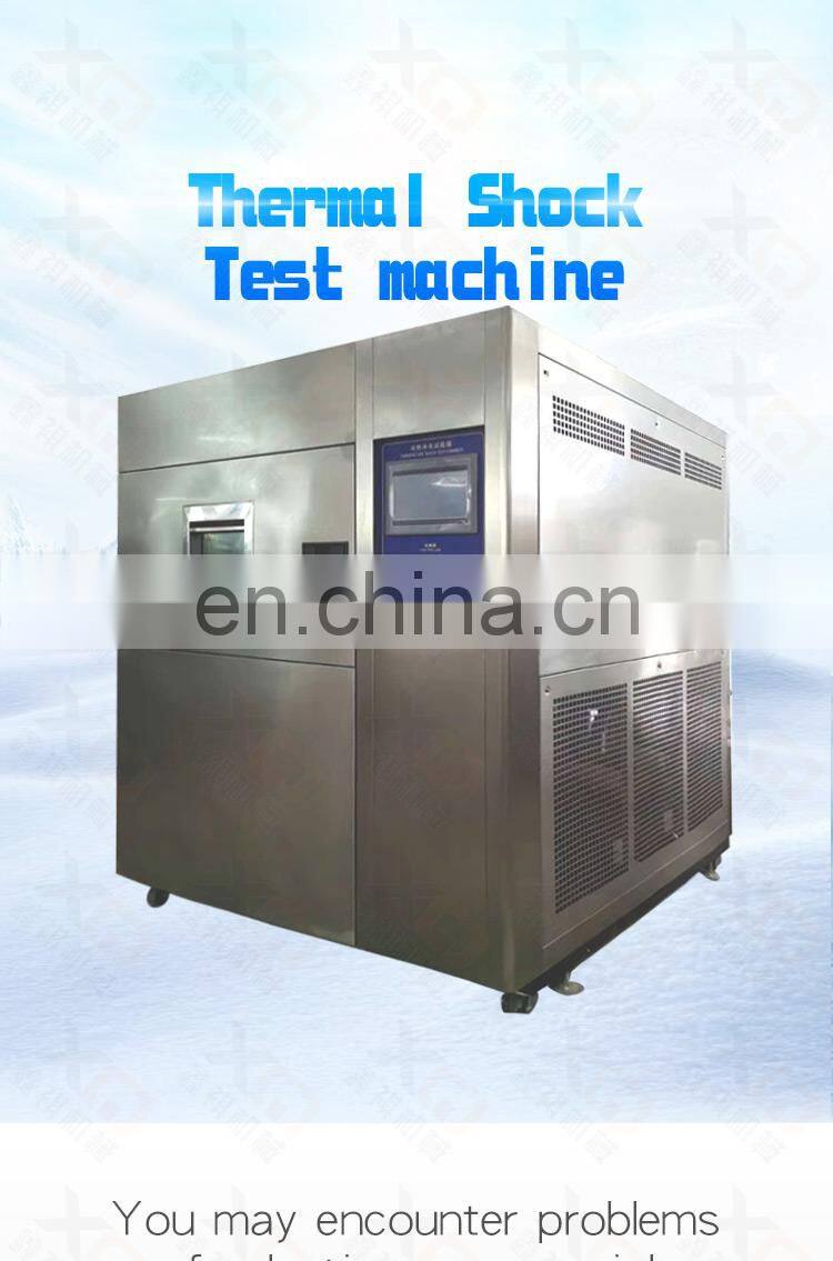 Testing Equipment Environmental Air cooled Cycle Thermal Shock Fast Impact Temperature Test Chamber