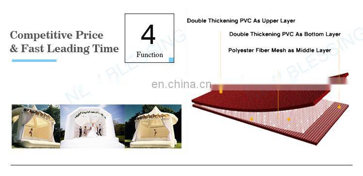 2018 new design pure love spire inflatable wedding party tent for sale