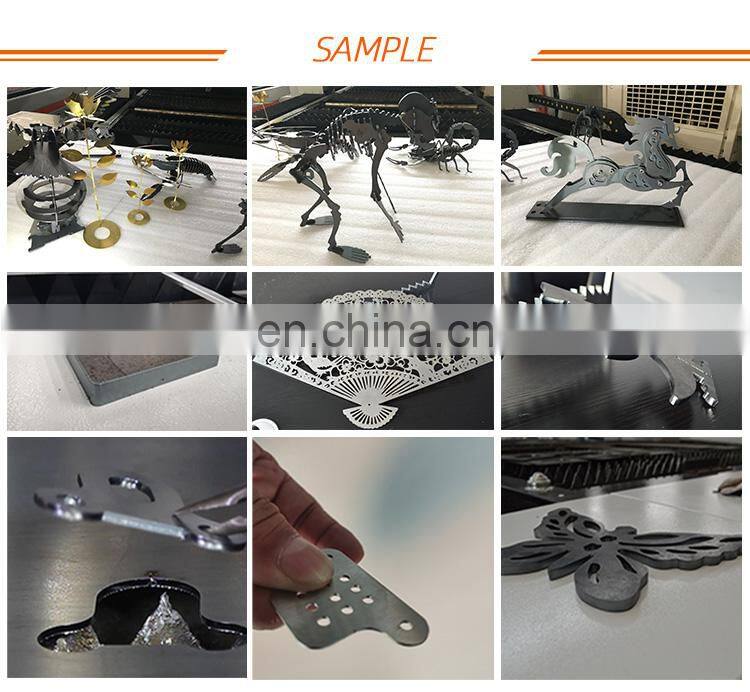 CNC fiber laser cutting machine for Stainless steel Aluminum copper